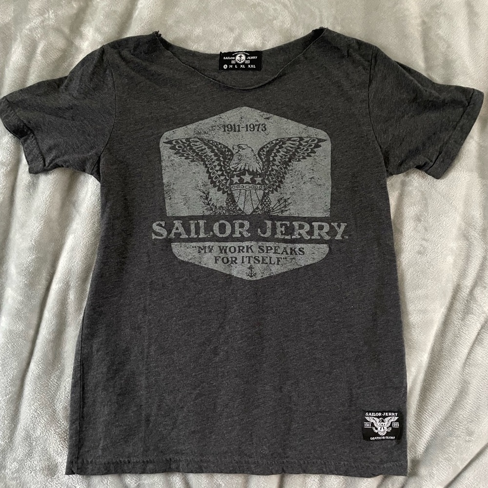 Custom Cut Sailor Jerry T-Shirt